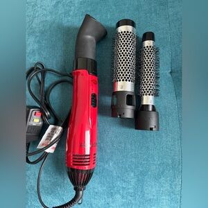Revlon Red Hair Dryer with Styling Attachments